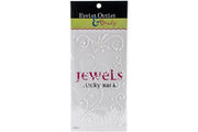 Sticky Back Jewels - 468 Swirls Jewels White